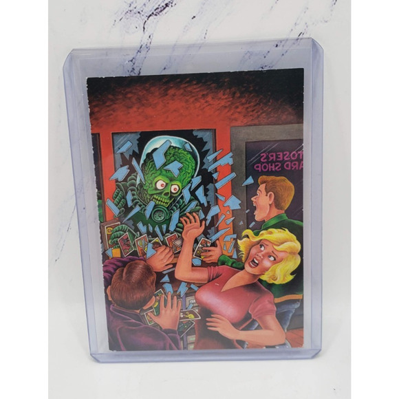 Mars Attacks 1994 Non-Sport Update Homage Promo Card - Picture 1 of 4